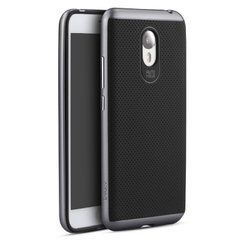 Ударопрочный чехол iPaky TPU+PC для Meizu M1 Metal Черный / Серый