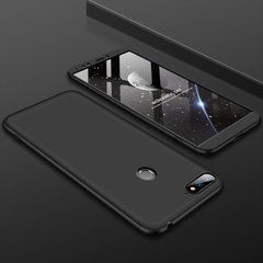 Защитный чехол GKK Full 360 для Huawei Y7 Prime 2018 Черный