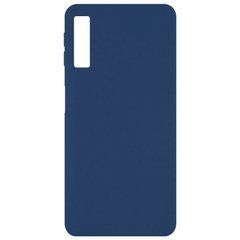Защитный чехол Liquid Case Full Cover для Samsung A750 Galaxy A7 2018 Dark Blue
