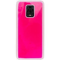 Захисний чохол Neon с песком для Xiaomi Redmi Note 9 Pro / Redmi Note 9S / Redmi Note 9 Pro Max Рожевий