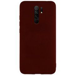 Захисний чохол TPU Softon для Xiaomi Redmi 9 Бордовий