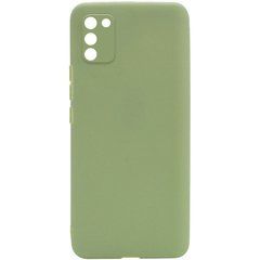 Защитный TPU чехол Softon Full Camera для Samsung A025 Galaxy A02s Салатовый