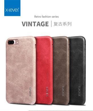 Захисний чохол X-level Vintage для iPhone 7 Plus / iPhone 8 Plus (5.5") Коричневий