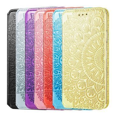 Чохол-книжка Flower Book для ZTE Blade A7 2020 Блакитний