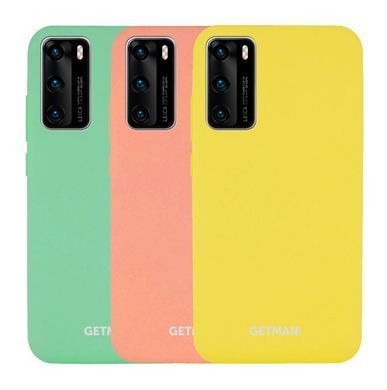Защитный чехол Liquid Full Magnet для Huawei P40 Желтый