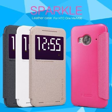 Чехол-книжка Nillkin Sparkle для HTC One Me / M9e Черный