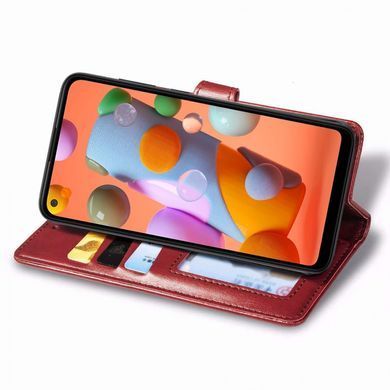 Чехол-книжка Polera Book для Samsung A115F Galaxy A11 / Galaxy M11 Красный