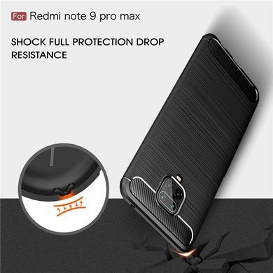 Захисний чохол iPaky Slim TPU для Xiaomi Redmi Note 9 Pro / Redmi Note 9S / Redmi Note 9 Pro Max Чорний