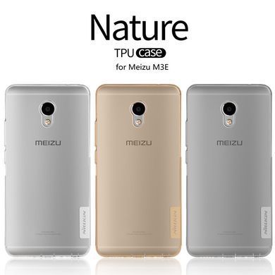 TPU чохол Nillkin Nature для Meizu M3e Прозорий