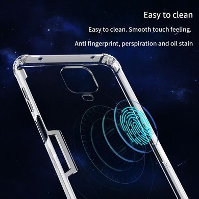 TPU чохол Nillkin Nature для Xiaomi Redmi Note 9 Pro / Redmi Note 9S / Redmi Note 9 Pro Max Прозорий