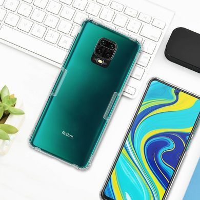TPU чохол Nillkin Nature для Xiaomi Redmi Note 9 Pro / Redmi Note 9S / Redmi Note 9 Pro Max Прозорий