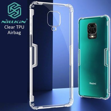 TPU чохол Nillkin Nature для Xiaomi Redmi Note 9 Pro / Redmi Note 9S / Redmi Note 9 Pro Max Прозорий