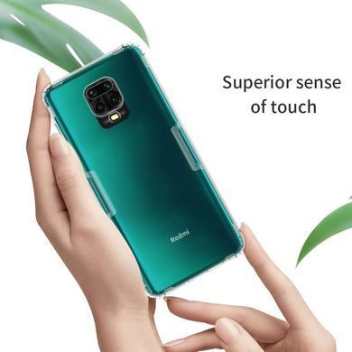 TPU чохол Nillkin Nature для Xiaomi Redmi Note 9 Pro / Redmi Note 9S / Redmi Note 9 Pro Max Прозорий