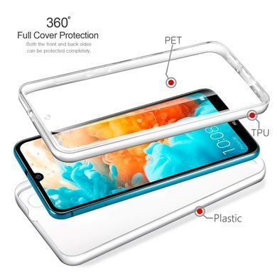 Защитный чехол Full Body 360 TPU для Huawei Y5 2019 / Honor 8S