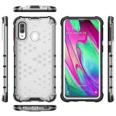 Захисний чохол Honeycomb для Samsung A205F Galaxy A20 / A305F Galaxy A30 2019 Прозорий