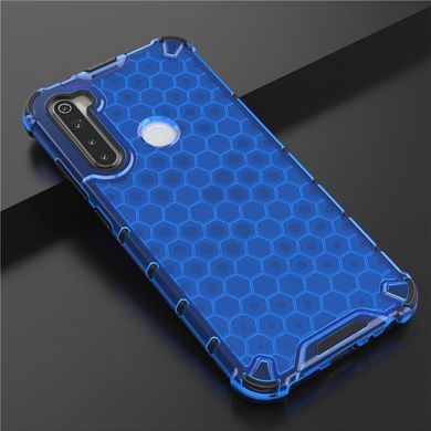 Защитный чехол Honeycomb для Xiaomi Redmi Note 8 / Note 8 2021 Синий