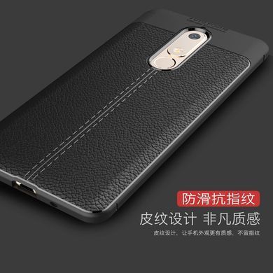 Захисний чохол Leather для Nokia 5.1 2018 Чорний