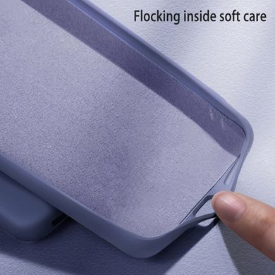 Защитный чехол Liquid Case Full Cover для Samsung Galaxy S21 Сиреневый