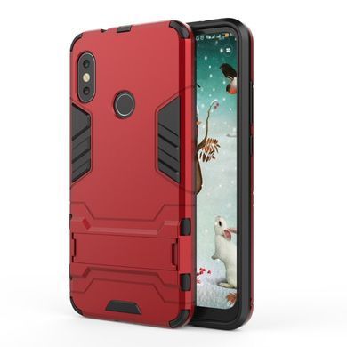 Захисний чохол Strong Guard для Xiaomi Mi A2 Lite / Redmi 6 Pro Червоний