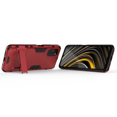 Защитный чехол Strong Guard для Xiaomi Poco M3 Красный