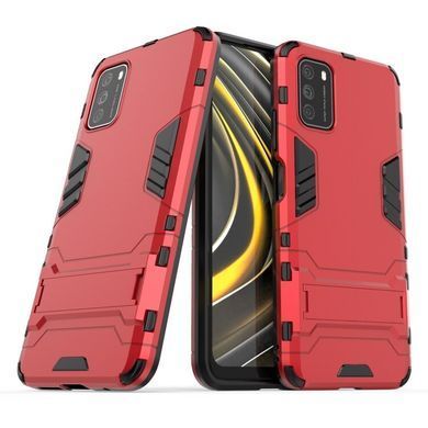 Защитный чехол Strong Guard для Xiaomi Poco M3 Красный