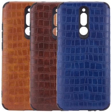 Захисний чохол TPU Croco для Xiaomi Redmi 8 / 8A Dual Чорний