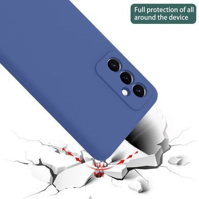 Захисний чохол Liquid Case Full Camera для Samsung M526 Galaxy M52 Бордовий