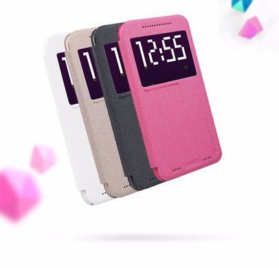 Чехол-книжка Nillkin Sparkle для HTC One Me / M9e Черный