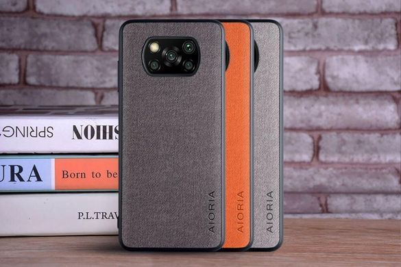Защитный чехол Aioria Tissol для Xiaomi Poco X3 / X3 NFC / X3 Pro Черный
