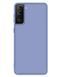Защитный чехол Liquid Case Full Cover для Samsung Galaxy S21 Сиреневый
