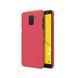 Защитный чехол Nillkin Frosted Shield для Samsung J600 Galaxy J6 2018 Красный