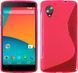Чехол TPU S-line для LG D821 Nexus 5 Розовый