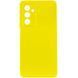 Защитный чехол Lakshmi Case Full Camera для Samsung Galaxy A05s Желтый