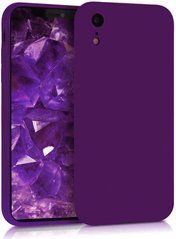 Захисний чохол Liquid Case Full Cover для iPhone XR Фіолетовий