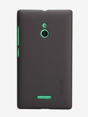 Захисний чохол Nillkin Frosted Shield для Nokia XL Коричневий