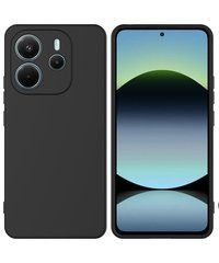 Защитный чехол Liquid Case Full Camera для Xiaomi Redmi Note 14 4G Черный