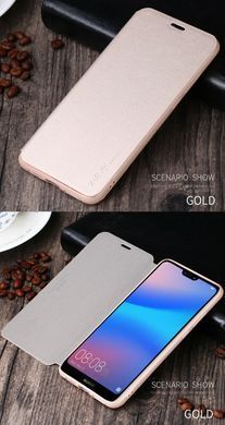 Чохол-книжка X-level FIB Color для Huawei P Smart Plus Золотий