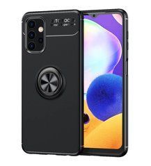Защитный чехол Color Ring для Samsung A325F Galaxy A32 4G Черный