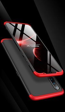 Защитный чехол GKK Full 360 для Xiaomi Mi9 SE Черный / Красный