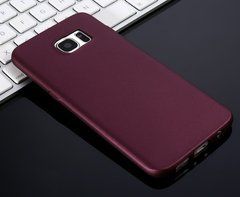 Защитный чехол X-level Guardian для Samsung G925F Galaxy S6 Edge Бордовый