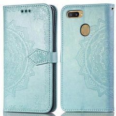 Чохол-книжка Art Book для Oppo A12 / A5s (AX5s) Бірюзовий