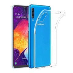 TPU чехол Strong Clear 0,5mm для Samsung A505F Galaxy A50 / A507F Galaxy A50s / A307F Galaxy A30s Прозрачный