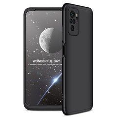 Захисний чохол GKK Full 360 для Xiaomi Redmi Note 10 / Redmi Note 10S / Poco M5s Чорний