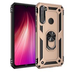 Защитный чехол Kvadrat Ring для Xiaomi Redmi Note 8 / Note 8 2021 Золотистый