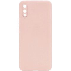 Защитный чехол Liquid Case Full Camera для Samsung A022F Galaxy A02 Бежевый