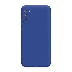 Защитный чехол Liquid Case Full Camera для Xiaomi Poco M3 Синий