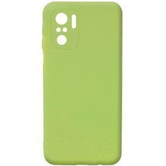 Захисний чохол Liquid Case Full Camera для Xiaomi Redmi Note 10 / Redmi Note 10S / Poco M5s Салатовий