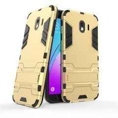 Защитный чехол Strong Guard для Samsung J250 Galaxy J2 Pro 2018 Золотистый