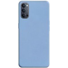 Защитный чехол TPU Softon для Oppo Reno 4 Сиреневый