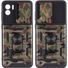Захисний чохол Camo Ring Lock для Xiaomi Redmi A1 / Redmi A2 Коричневий